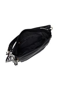 کیف زنانه کلاسیک مشکی بند بلند دوشی دری مد