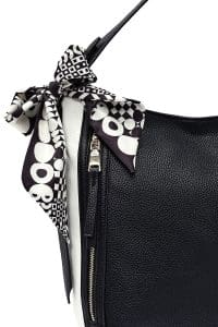 کیف زنانه کلاسیک مشکی بند بلند دوشی دری مد