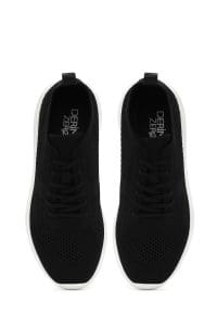 Derimod Zero کتونی زنانه مشکی بنددار با زیره ضخیم