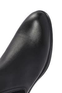 بوت مردانه چرم مشکی چلسی دری مد