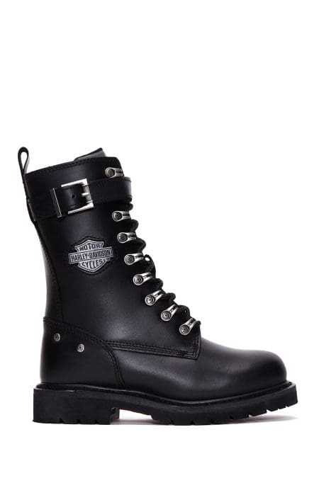 بوت چرمی مشکی زنانه هارلی دیویدسون گلادیس