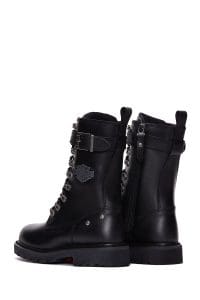 بوت چرمی مشکی زنانه هارلی دیویدسون گلادیس