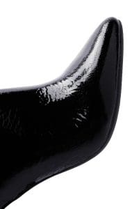 بوت چرمی مشکی پاشنه دار ضخیم زنانه Derimod Gritti