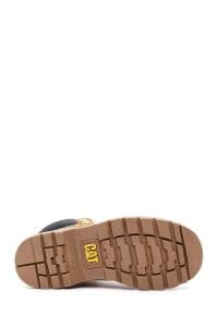 بوت چرمی نبوک بژ زنانه کاترپیلار