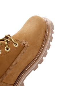 بوت چرمی نبوک بژ زنانه کاترپیلار