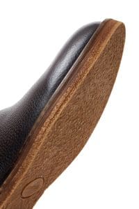 بوت چلسی مردانه چرم قهوه ای دری مد