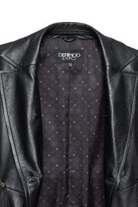 تاپ کت چرم خز مشکی زنانه جولیت دری مد