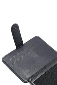 جای کارت چرمی آبی سرمه ای مردانه دری مد