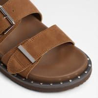 دمپایی زنانه تخت قهوه‌ای آلدو ELYNA – ALDO