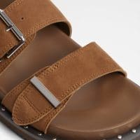 دمپایی زنانه تخت قهوه‌ای آلدو ELYNA – ALDO