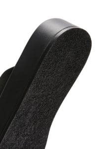 دمپایی زنانه مشکی ضخیم‌تنه دری مد