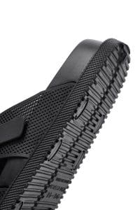 دمپایی مردانه مشکی سگک‌دار دری مد