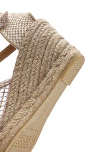 صندل زنانه طلایی بنددار لژدار اسپادریل دری مد