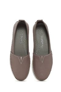 لوفر زنانه ویزون چرم راحتی دری مد