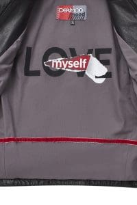 کت چرمی زنانه مشکی کوتاه Cherie دری مد