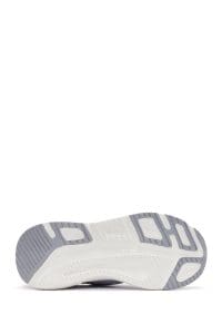 کتونی زنانه خاکی با بند و زیره ضخیم پارچه ای دری مد