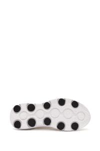 کتونی زنانه سفید پارچه ای کژوال دری مد