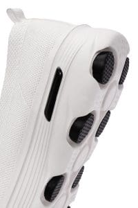 کتونی زنانه سفید پارچه ای کژوال دری مد