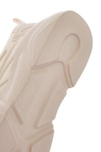 کتونی زنونه بژ بنددار با زیره ضخیم دری مد