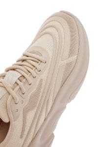 کتونی زنونه بژ بنددار با زیره ضخیم دری مد