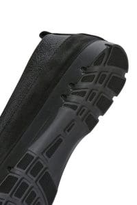 کفش لوفر زنانه چرم مشکی براق راحتی دری مد