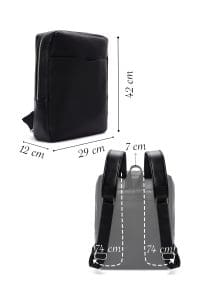 کوله پشتی مشکی مردانه دری مد