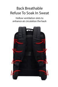 کوله پشتی مشکی مردانه دی پک دری مد