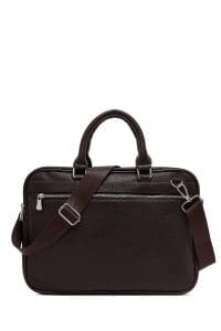 کیف اداری مردانه قهوه‌ای دری مد