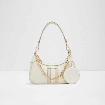 کیف دستی و شانه ای زنانه سفید GLYDE – ALDO