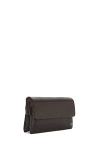 کیف دستی چرمی مردانه قهوه‌ای دری مد