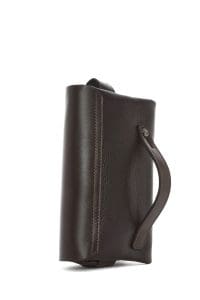 کیف دستی چرمی مردانه قهوه‌ای دری مد