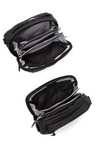 کیف دوشی پارچه ای مردانه مشکی D-Pack