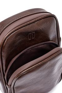 کیف دوشی کوچک مردانه قهوه‌ای دری مد