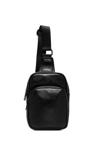 کیف دوشی کوچک مردانه مشکی دری مد