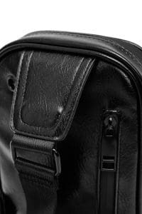 کیف دوشی کوچک مردانه مشکی دری مد