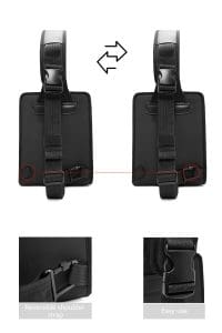 کیف دوشی یونیسکس مشکی D-Pack