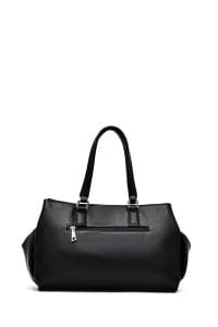 کیف زنانه دستی مشکی بند بلند دری مد