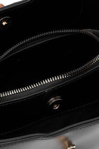 کیف زنانه دستی کلاسیک مشکی بند بلند دری مد