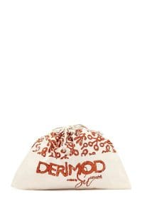 کیف زنانه مینی دستی پارچه‌ای طرح‌دار عسلی چاپ سنگی Kastamonu بند بلند دری مد