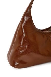 کیف زنانه مینی کلاسیک دستی چرمی قهوه‌ای دری مد