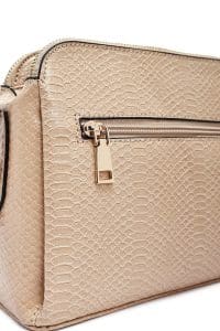 کیف زنانه کراس بادی بژ دوشی بلند دری مد