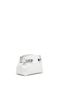 کیف زنانه کراس بادی سفید دوشی بلند دری مد