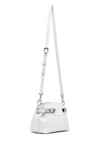 کیف زنانه کراس بادی سفید دوشی بلند دری مد