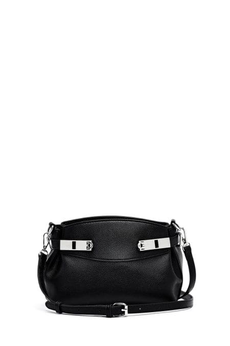 کیف زنانه کراس بادی مشکی دوشی بلند دری مد