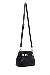 کیف زنانه کراس بادی مشکی دوشی بلند دری مد