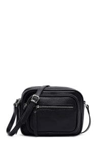 کیف زنانه کراس بادی مشکی دوشی بلند دری مد