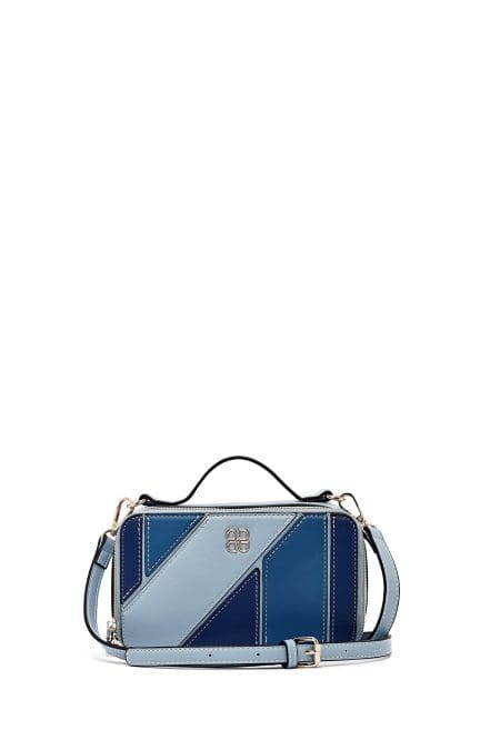 کیف زنانه کراس بادی کلاسیک سرمه‌ای دوشی بلند دری مد