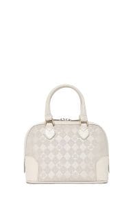 کیف زنانه کراس‌بادی کرم بند بلند چاپ‌دار دری مد