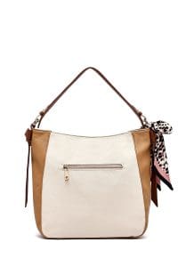 کیف زنانه کلاسیک بژ بند بلند دوشی دری مد