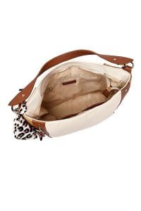 کیف زنانه کلاسیک بژ بند بلند دوشی دری مد